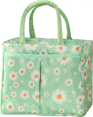 Produktbild von Thermotasche 5,5 L lunchtasche Isoliertasche für Picknic für Essen Getränke Grün