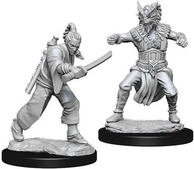 Produktbild von Dungeons and Dragons: Nolzurs Marvelous Unpainted Miniatures – Männlicher menschlicher Mönch