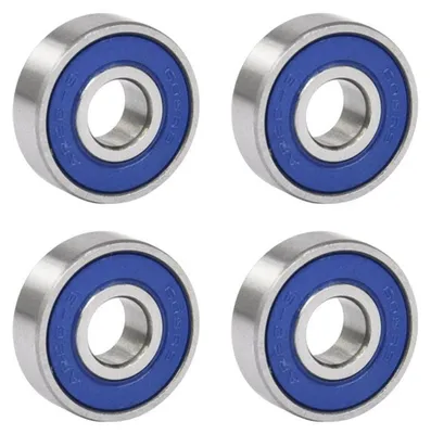 Produktbild von Kugellager Skatelager Rollenlager - ABEC 9 - 8 x 22 x 7 mm - Blau - 4 Stück
