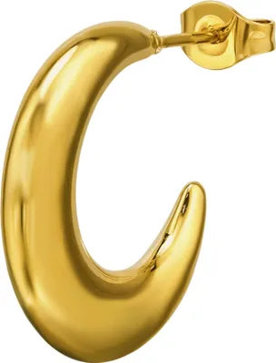 Immagine prodotto di Orecchini a mezzo cerchio/orecchini a perno in acciaio inossidabile