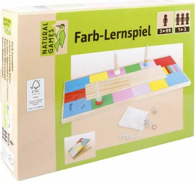 Produktbild von Natural Games Farb-Lernspiel