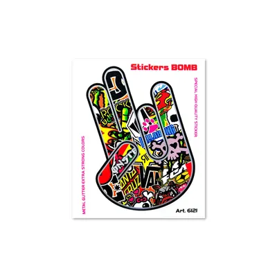 Immagine prodotto di Sticker Bomb Hand Shocker 10x12cm