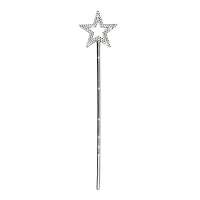 Produktbild von Prinzessinnenstab in silber, mit Stern