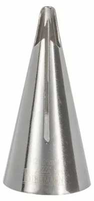 Image de Birkmann Douille à ruches droite #121, douille à douille, douille à garnir, accessoire de pâtisserie, acier inoxydable, Ø 2.6 cm, 411685