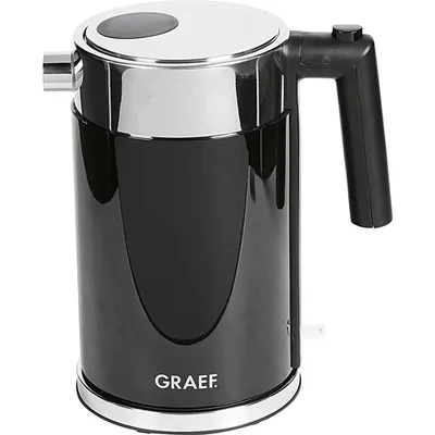 Produktbild von GRAEF Wasserkocher WK62EU 1,5 l 2000 W Edelstahl/schwarz