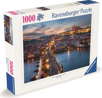 Produktbild von RAVENSBURGER Puzzle Č eská kolekce: Praha v noci 1000 dílků