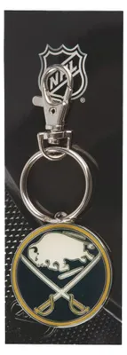 Image de Inglasco - Porte-clés « Buffalo Sabres », logo, NHL PP13024 (taille unique) (bleu)