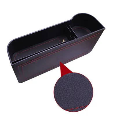 Produktbild von A46D Bolwins Autositz Lücke AufbewahrungBox Kunstleder Tasche Handy Organizer Lückenfüll