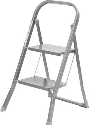 Obrázok produktu pre Tmavosivé vnútorné rebríky s protišmykovými nožičkami, nosnosť 150 kg