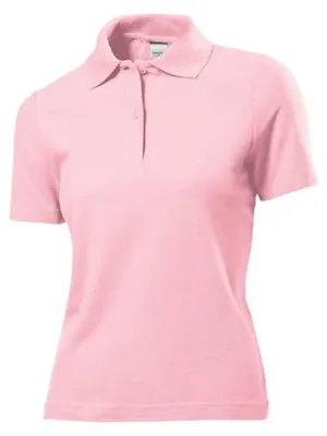 Zdjęcie produktu dla Koszulka polo damska, krótki rękaw - Stedman POLO/W - light pink - rozm. M