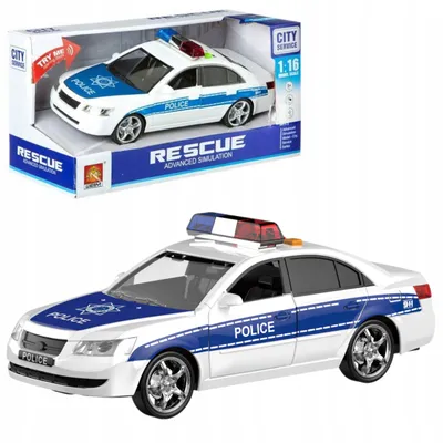 Produktbild von Das Polizeiauto, das die Tür öffnet, klingt wy560a