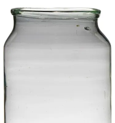 Produktbild von Bellatio design Vase - recyceltes Glas - 19 x 39 cm