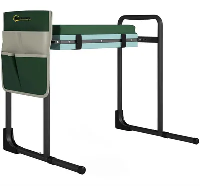 Produktbild von Gartenkniebank und -sitz, Tragkraft 150 kg, klappbarer Stahlrahmen
