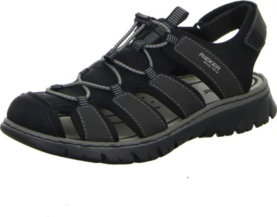 Produktbild von Rieker Herren Klassische Sandalen 26770-00 Farbe: Schwarz Größe: 45