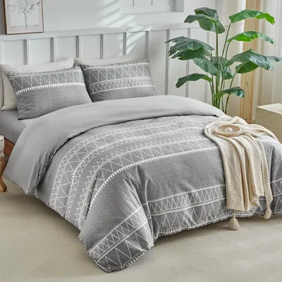 Produktbild von 4-teiliges Bettwäsche-Set 220x240 cm - Bohemian Stil