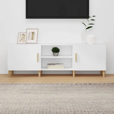 Immagine prodotto di The Living Store Mobile TV bianco 150x30x50 cm Materiale legno