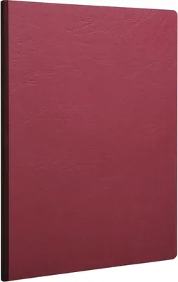 Zdjęcie produktu dla Clairefontaine 795402C Clairefontaine Notizbuch AGE BAG, DIN A5, blanko, rot