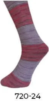 Produktbild von Ferner Wolle Lungauer Sockenwolle 4-fach mit Seide Farbe 720-24