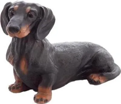 Produktbild von Dackel Figur Statue Garten Skulptur Deko Skulpturen Dekoration  jvmoebel ® Hund