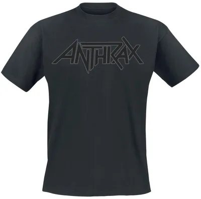 Produktbild von Anthrax T-Shirt Herren Logo schwarz XXL