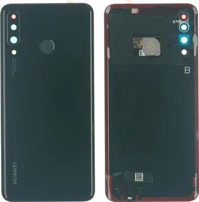 Produktbild von Gehäuse Rückseite für Huawei P30 lite, P30 lite  New Edition (MAR-LX1A, MAR-LX1B), Schwarz