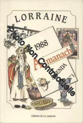 Image de Lorraine 1988 Almanach Agenda