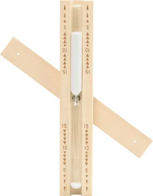 Produktbild von vidaXL Sauna-Sanduhr 15 Minuten Massivholz Kiefer