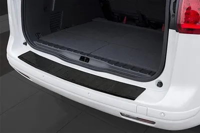 Immagine prodotto di Protezione paraurti posteriore in plastica ABS nera, compatibile con Volkswagen Golf 7 berlina dal 2017 in poi