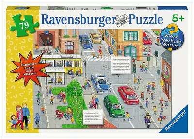 Produktbild von Wieso? Weshalb? Warum? Achtung im Straßenverkehr! (Puzzle)