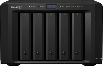 Produktbild von Synology DiskStation DS1515+ NAS Leergehäuse