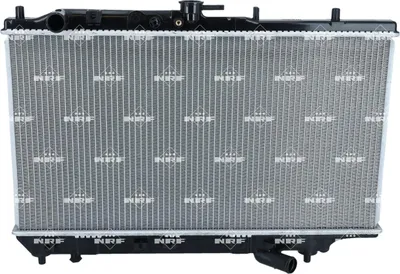 Produktbild von Kühler Motorkühlung Kühlrippen gelötet 648 - 350 mm Aluminium NRF für MAZDA 323
