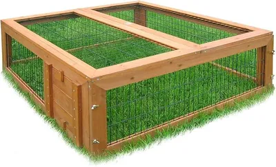 Produktbild von 562 Freilaufgehege mit 2 Deckeln, 1 Stück (1er Pack)