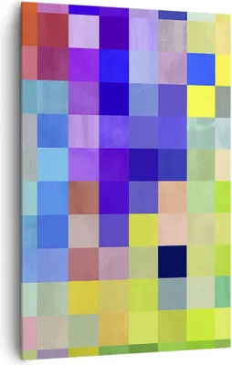 Produktbild von Bild auf Leinwand - Leinwandbild - Einteilig - Abstraktion modern - 80x120cm - Wand Bild - Wanddeko - Wandbilder - Leinwanddruck - Wanddekoration - Leinwand bilder - Wandbild - PA80x120-4009