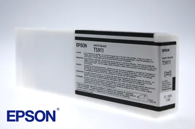 Produktbild von Epson Singlepack Photo Black T591100, Schwarz, Tinte auf Pigmentbasis, 700 ml, 1 Stück(e), Einzelpackung