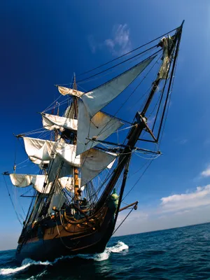 Produktbild von Piraten Kunstdruck Bild - Segelschiff I (80 x 60 cm)