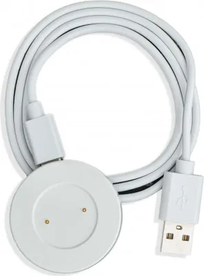 Produktbild von SYSTEM-S USB 2.0 Kabel 75 cm Weiß Ladestation für Huawei Honor Watch GS PRO Smartwatch