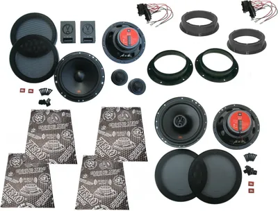 Produktbild von JBL Lautsprecher für VW Golf 5 1Km Bj 03-12 Tür vorne hinten Dämmmatten 510 Watt