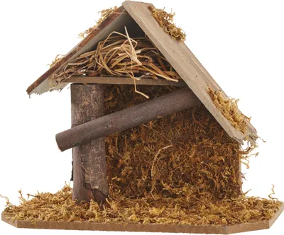 Produktbild von VBS Krippe Tabgha 23x10.5x18 cm Weihnachtskrippe Miniatur Deko Krippenhaus