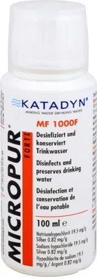 Immagine prodotto di MICROPUR Forte MF 1000F disinfetta e preserva l'acqua potabile, soluzione da 100 ml