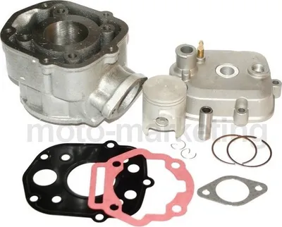 Produktbild von 50 CCM Zylinder KOLBEN KIT Kopf KOMPLETT für GILERA RCR SMT abBj2006 H2O Zylinderkit