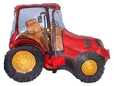 Obrázok produktu pre Fóliový balón - Traktor červený - 60 cm