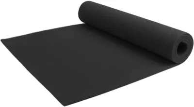 Produktbild von Primaflor Eventteppich REVExpo - Schwarz - 1,00m x 4,50m - Meterware - Viele Farben - Schwer Entflammbarer Messeteppich, Rutschfester Hochzeichtsläufer, Läufer für Hochzeiten