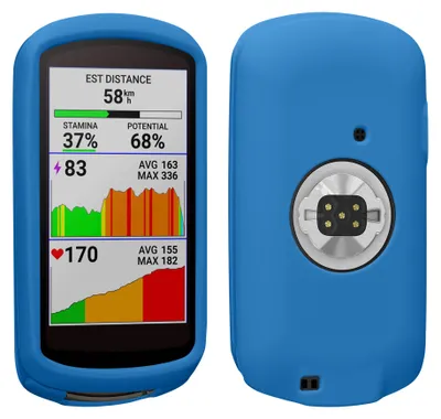 Produktbild von kwmobile Hülle kompatibel mit Garmin Edge 1040 / 1040 Solar - Silikon GPS Fahrrad Case Schutzhülle