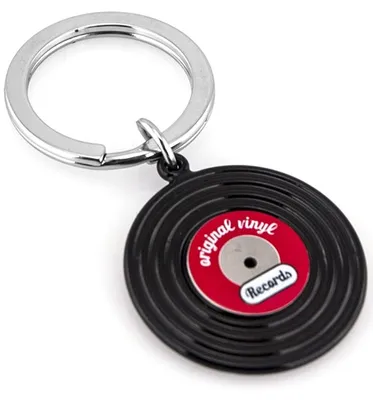 Obrázek produktu pro Přívěsek na klíče ve tvaru vinylové desky LP