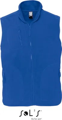 Produktbild von SOLs 51000 | Fleeceweste Norway - Farbe: Royal Blue - Größe: L