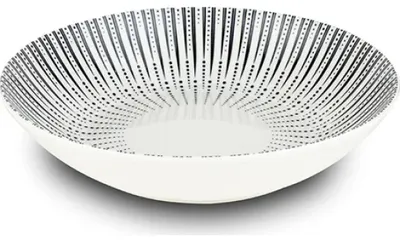 Image de Assiette creuse en porcelaine Iris - 20 cm