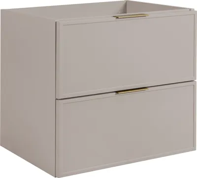 Immagine prodotto di Mobile da bagno in cashmere + maniglia dorata, 46 x 60 x 57 cm