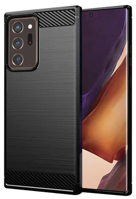 Zdjęcie produktu dla Techsuit silikonowe etui do Samsung Galaxy Note 20 Ultra 20 5G - czarne