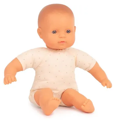 Produktbild von Miniland Dolls: europäische Babypuppe, 32 cm, mit weichem Stoffkörper, in Gesche