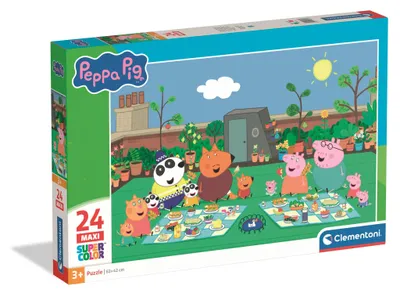 Immagine prodotto di CLE puzzle 24 maxi SuperKolor Peppa Pig 24834